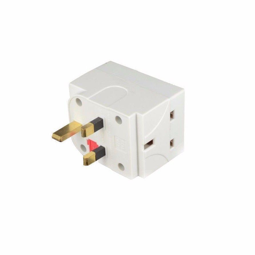 3 Way Mains Adaptor 13 Amp 240V AC PIF2063 / ELA1154 / ELA1057