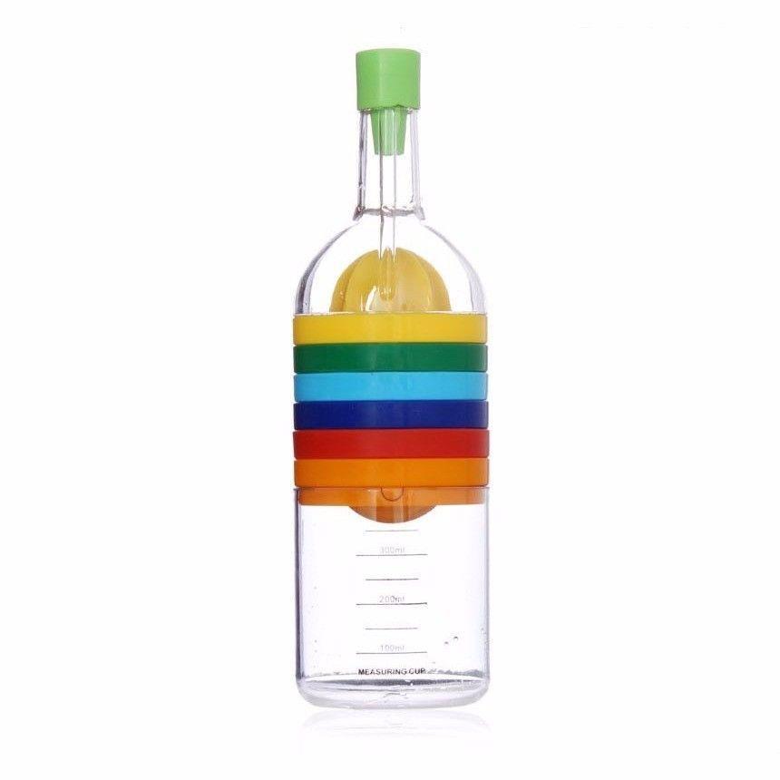 Plastic 8 in 1 Kitchen Bottle Shaped Bar Cocktail Utensil Set 2501