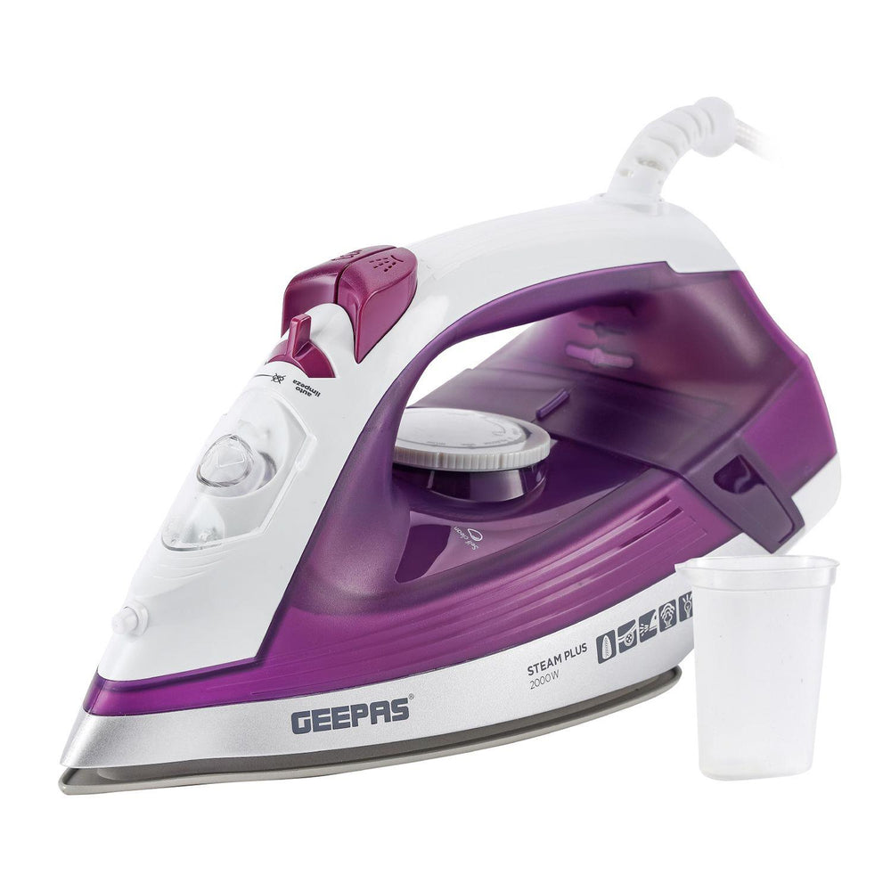 Clothes Steam Iron with Ceramic Soleplate 2000W Purple GSI24029UKPL