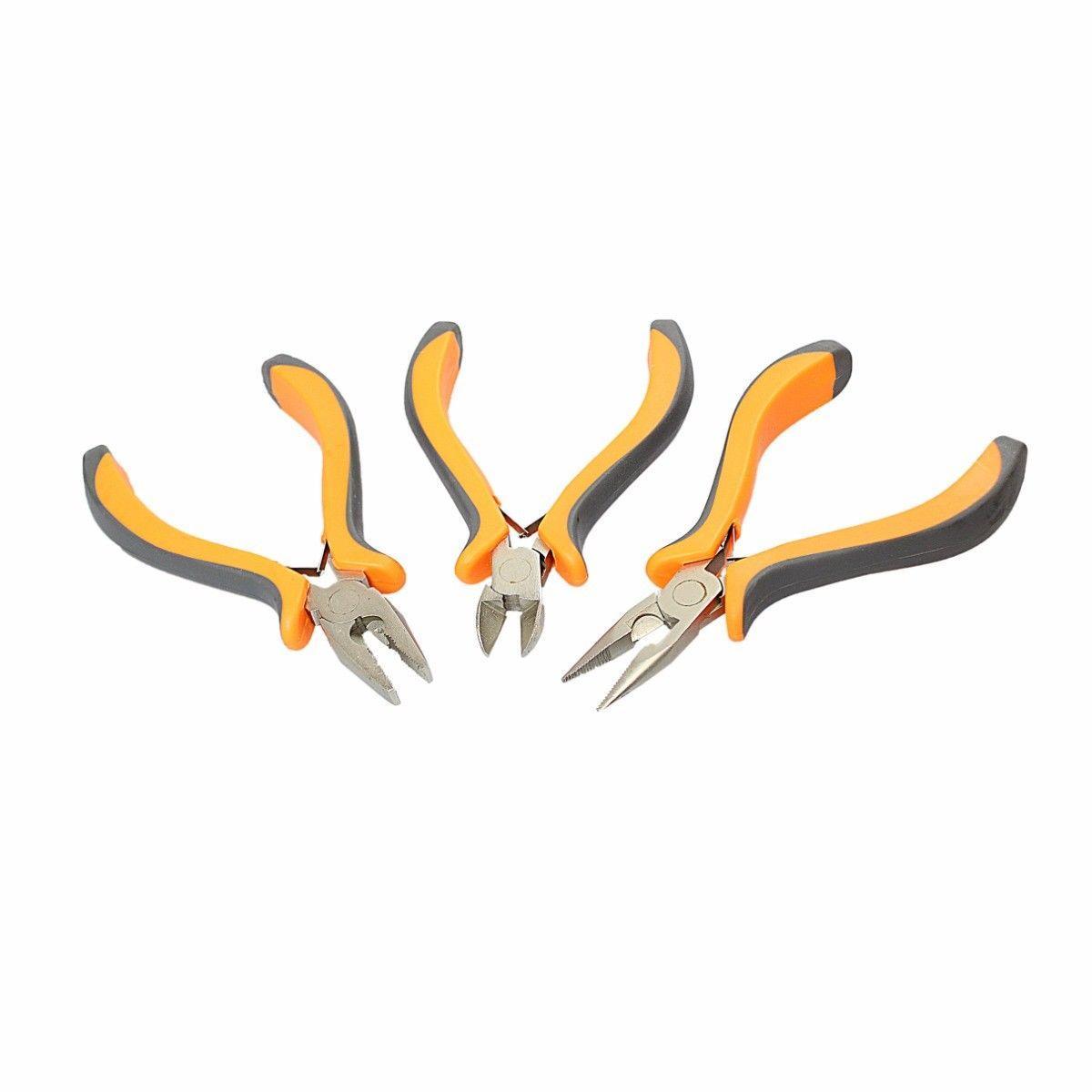 Assorted Mini Pliers 4.5" Pack of 3 4203