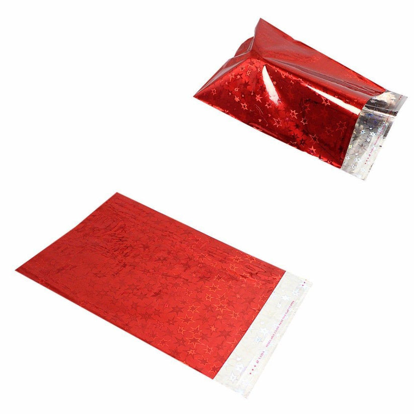 Shiny Gift Wrapping Packaging Gift Bag Envelope 28cm x 36cm Pack of 3 Assorted Colours 4914