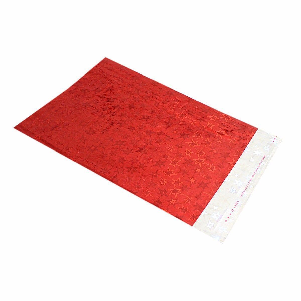 Shiny Gift Wrapping Packaging Gift Bag Envelope 16cm x 22cm Pack Of 7 Assorted Colours 4912