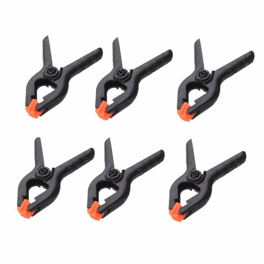Plastic Market Stall Spring Clamp Clip 2" Pack of 6 2231