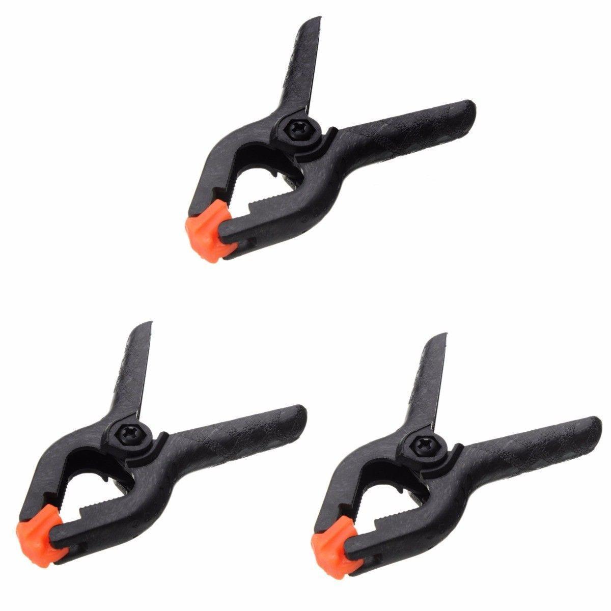 Plastic Market Stall Spring Clamp Clip 4" Pack of 3  2230 / 3154