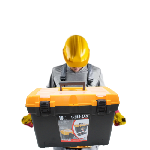 Mega Tool Box 19" With Carry Handle Diy Home ASR2080 ASR2013