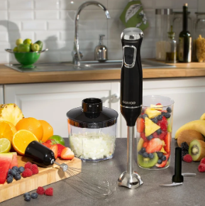 600W Hand Blender Set with Turbo Boost – Daewoo SDA1622GE