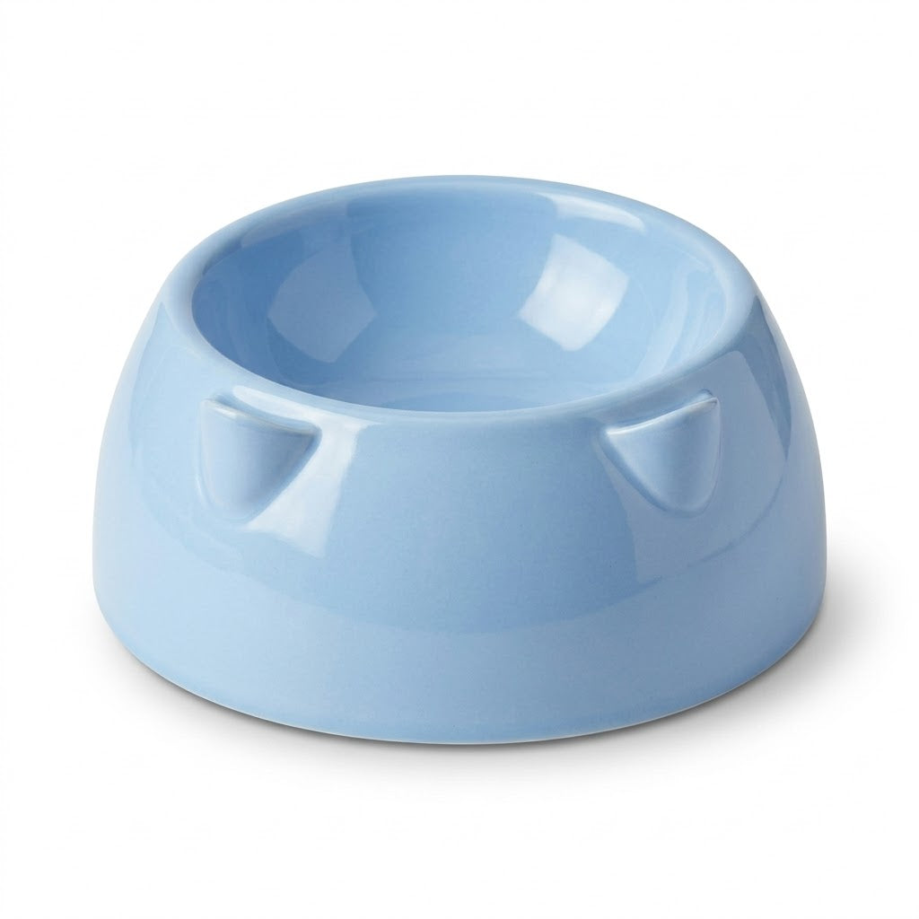 Cat Bowl Assorted Colours 19x19x10cm 86g SKU8121