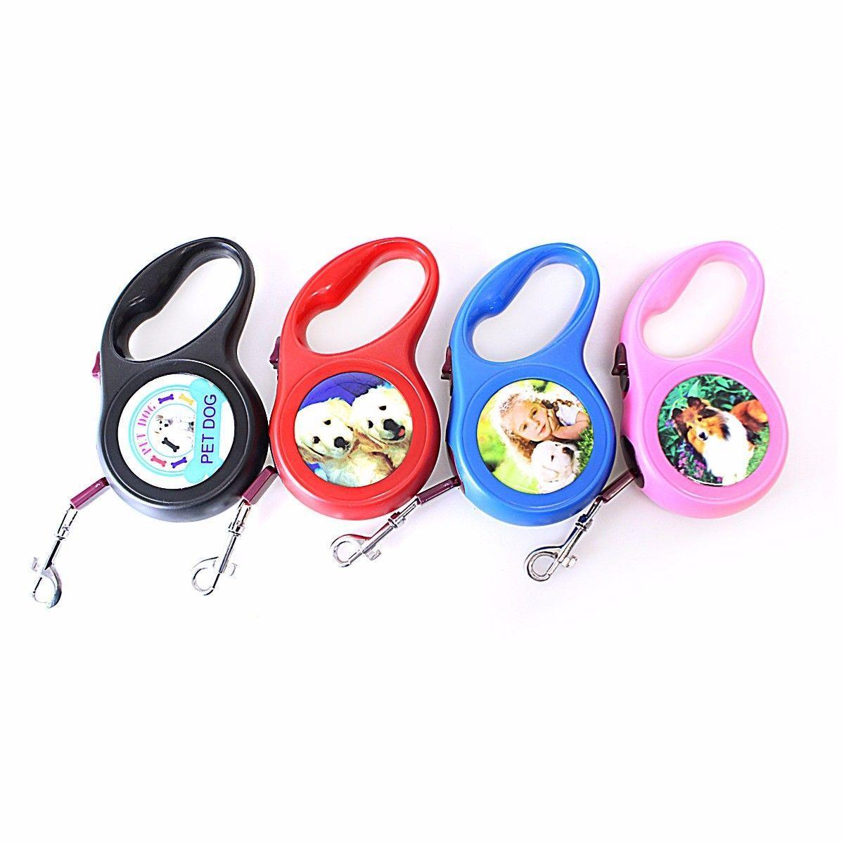 Retractable Dog Pet Lead Training Walking Leash 3m Assorted Designs and Colours 4607