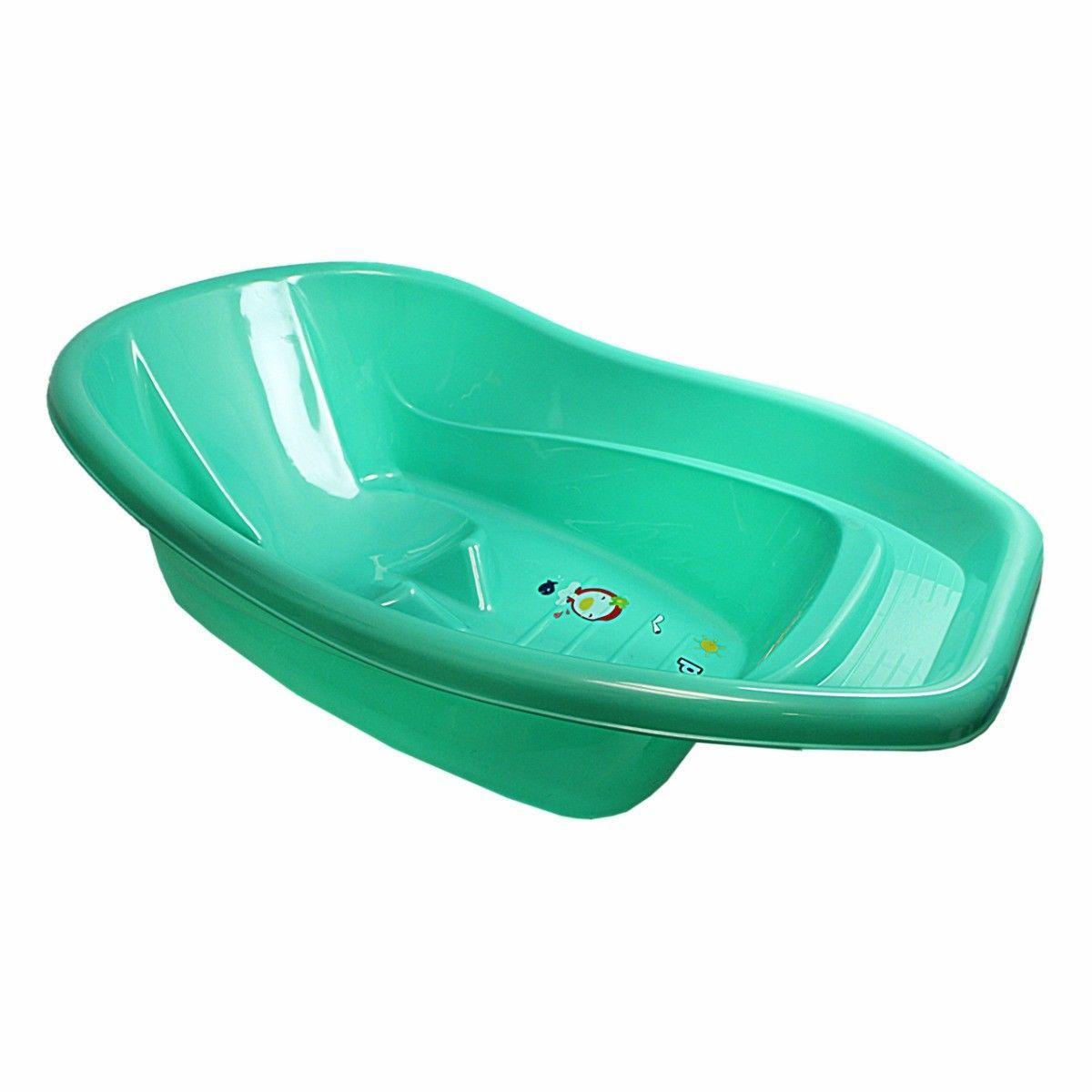 Plastic Baby Bath Ideal For Babies And Toddlers 70 x 43 cm Assorted Colours 0964 A
