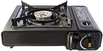 Portable Camping Gas Cooker Stove Single Burner With Carry Case 10121 SSS A