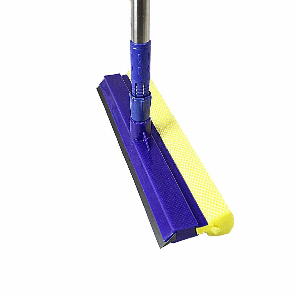 Double Sided Plastic Bathroom Window Wiper Squeegee and Sponge 3671 A