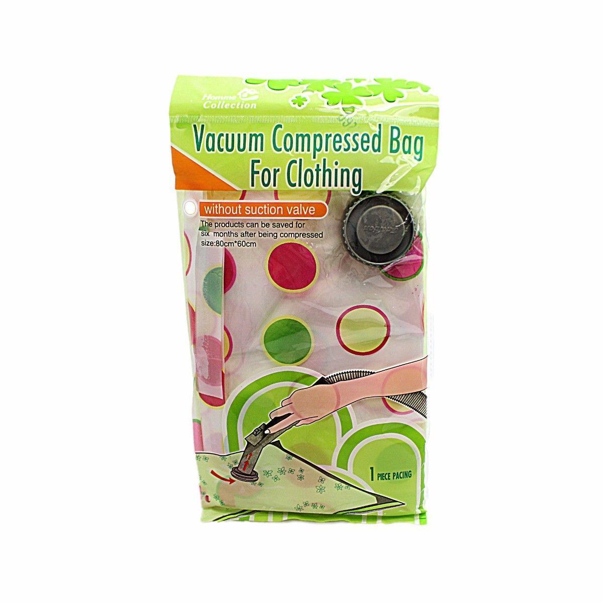 Clothes Storage Compressed Air Vacuum Bag 80cm x 60cm 0458