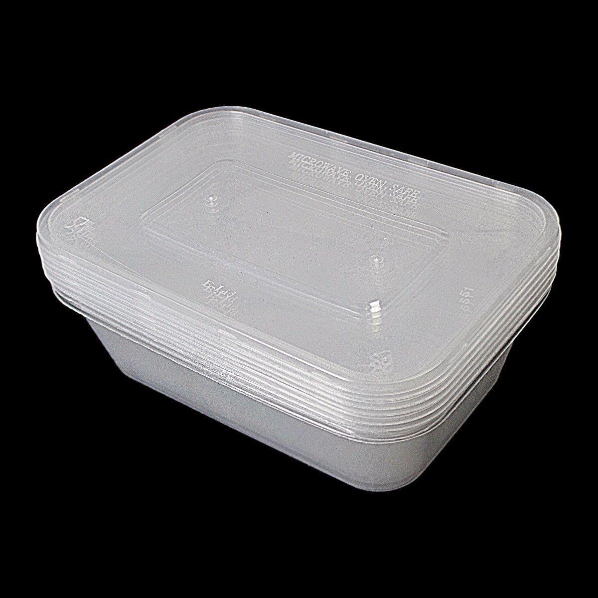 Plastic Food Storage Container 1000ml Pack of 4 MX7023