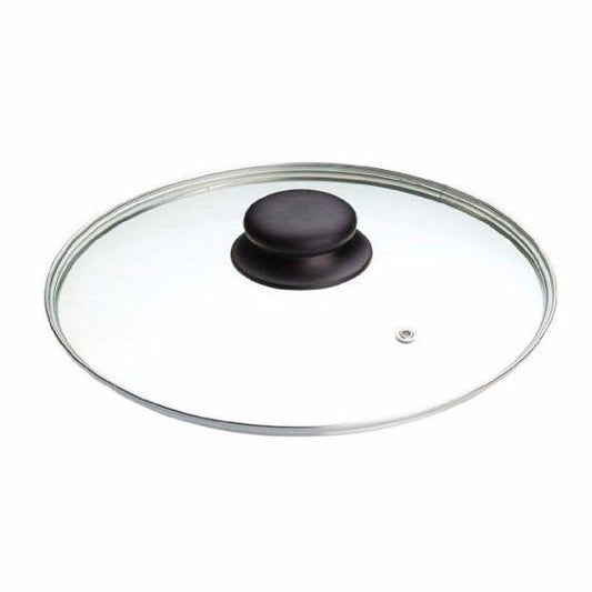 34cm Clear Glass Pan Lid With Knob Replacement Pan Lid 0791