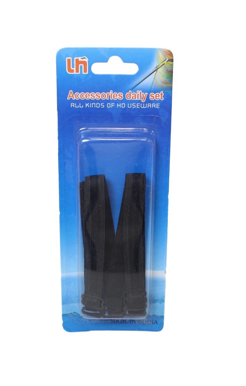 Elastic Underwear Bra Straps Pack of 2 Assorted Colours 4807