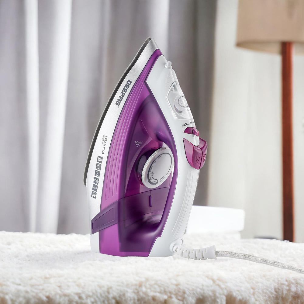 Clothes Steam Iron with Ceramic Soleplate 2000W Purple GSI24029UKPL