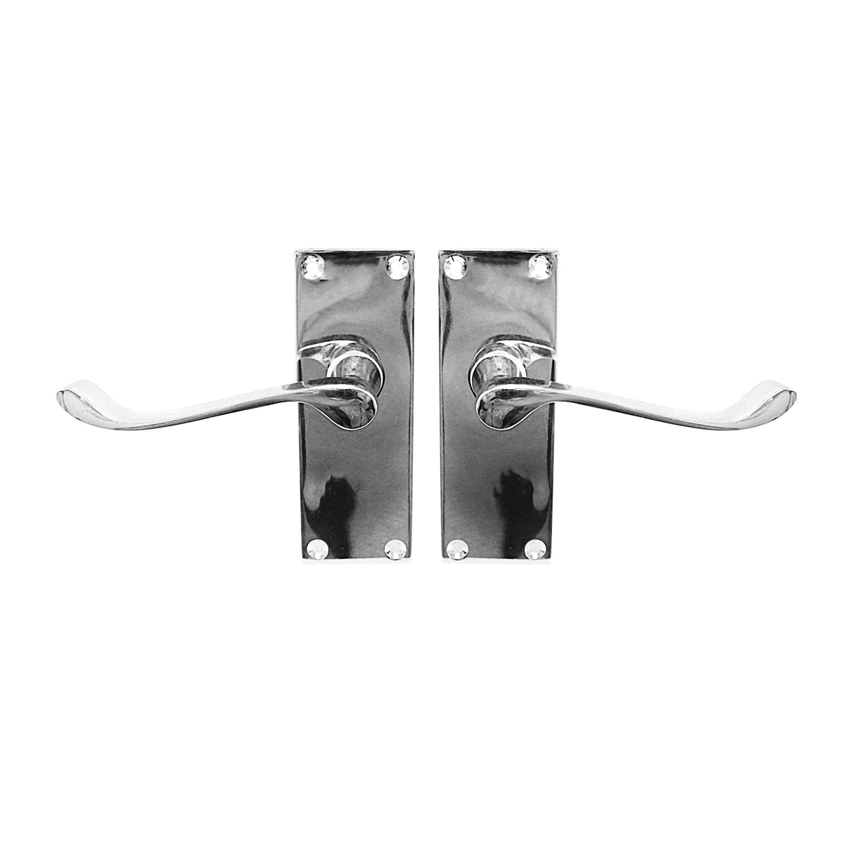 4'' Vic Straight Latch chrome Diy Home 0662 / 9228