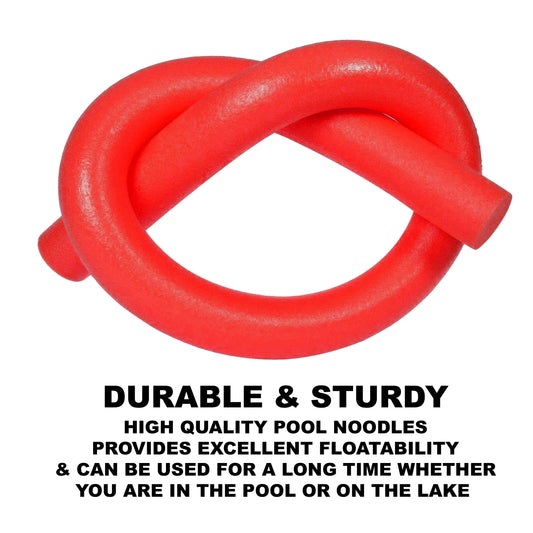 Swimming Pool Foam Noodle Tube 152cm Red 5000