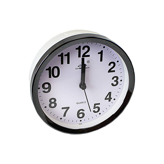 Round Quartz Bedroom Desk Alarm Clock Assorted Colours 4735 A