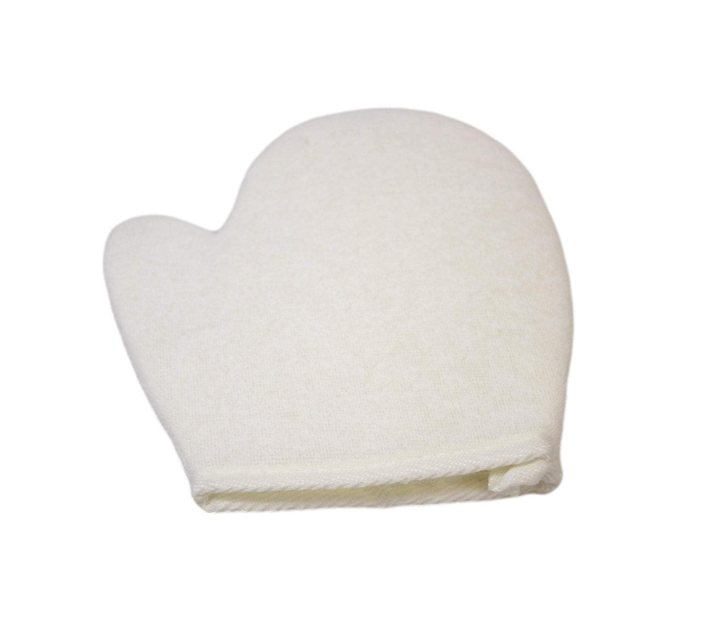 Double Sided Exfoliating Bath Spa Loofah & Towel Mitt Glove 5230