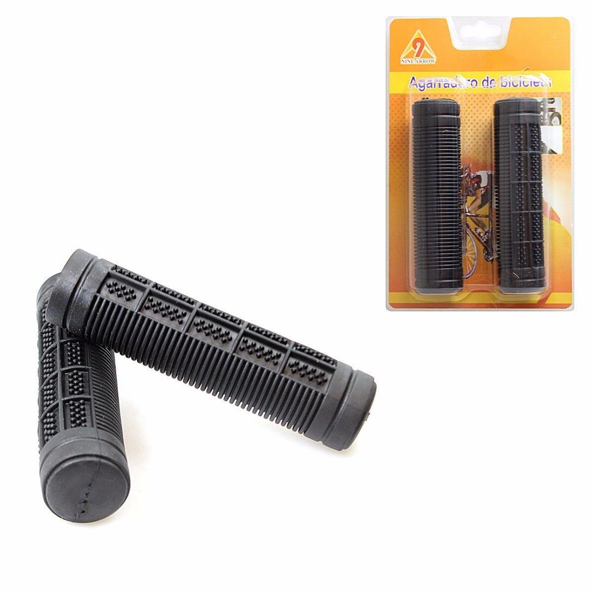 Rubber Bike Bicycle Handle Grip Pack of 2 1850
