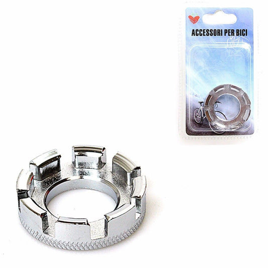 Silver Bicycle Spoke Wrench Accessory 1864