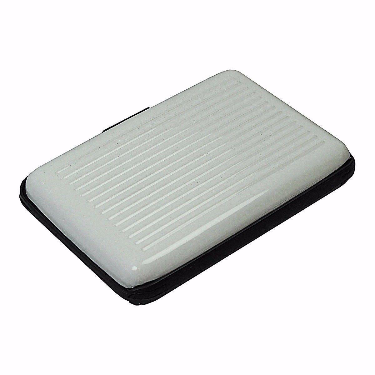 Aluminium Plastic Card Holder Wallet, Assorted Colours, SKU 0024