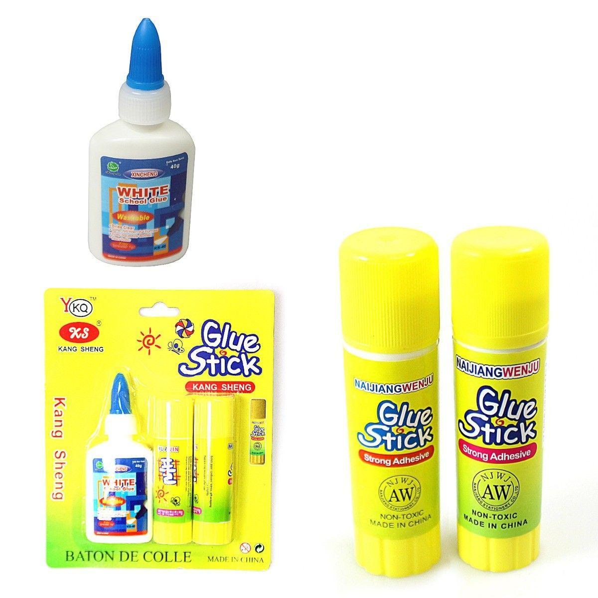 Multi Stationery Glue Stick Set Pack of 3 2840