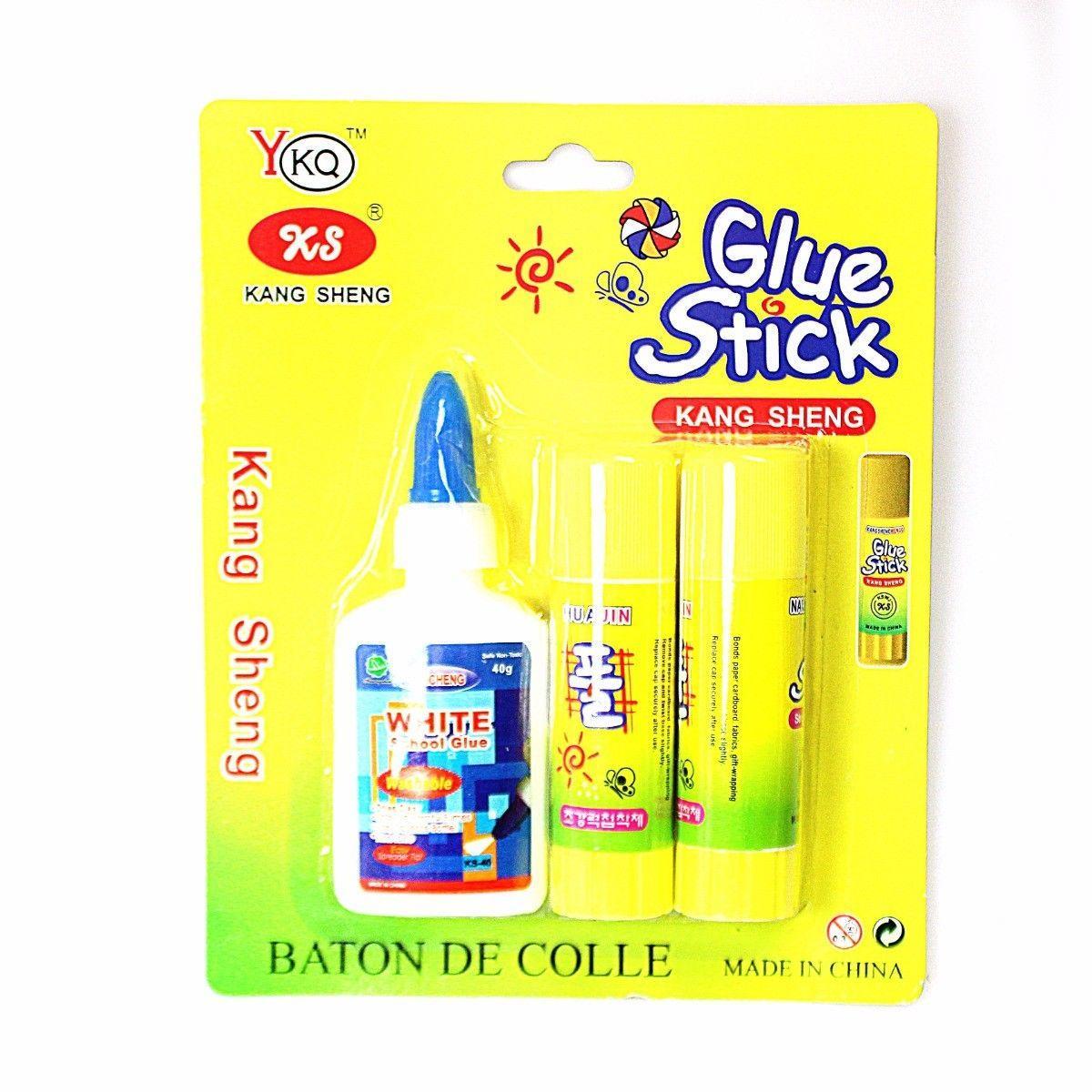 Multi Stationery Glue Stick Set Pack of 3 2840