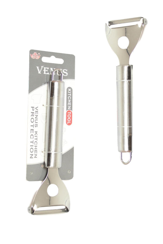 Stainless Steel Kitchen Prep Food Scraper Peeler 17cm 5563