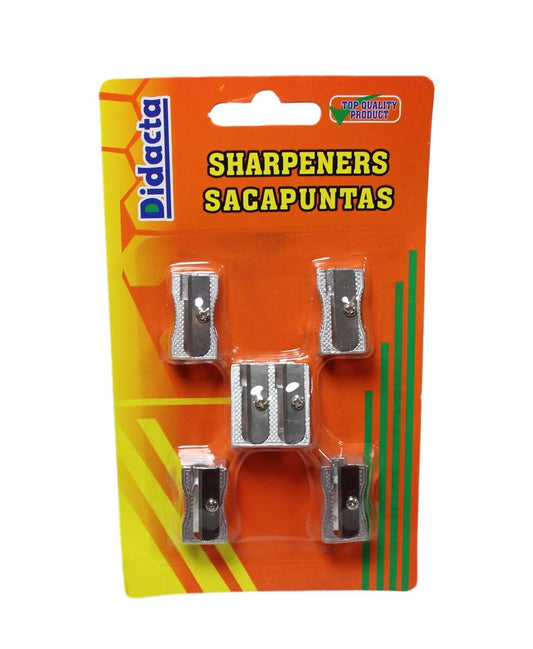 Metal Pencil Sharpeners Set of 5 5645