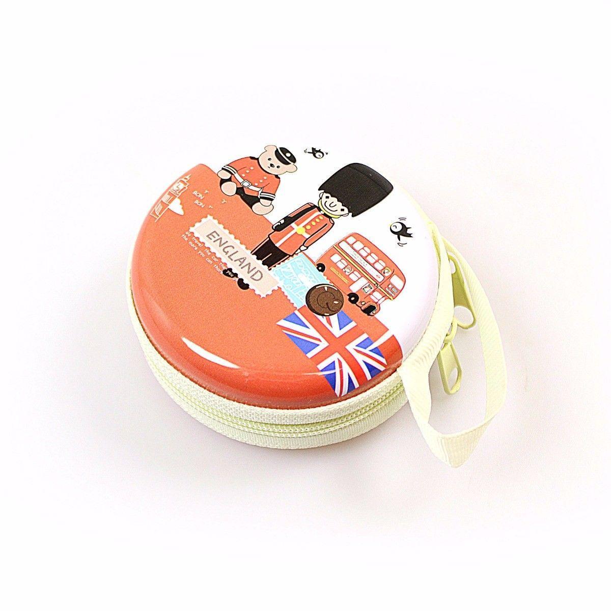 'I Love London' England Designs Earphone / Coin Pouch Assorted Designs 4497