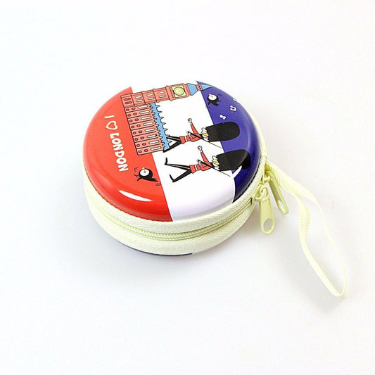 'I Love London' England Designs Earphone / Coin Pouch Assorted Designs 4497