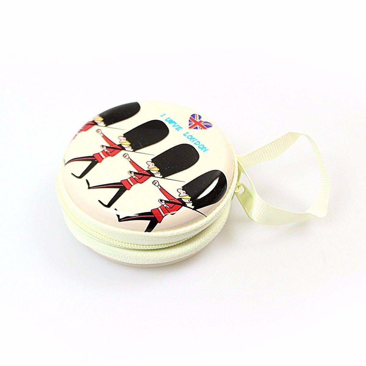 'I Love London' England Designs Earphone / Coin Pouch Assorted Designs 4497