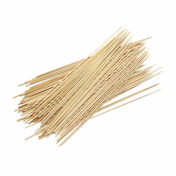 Pack of Wooden Bamboo BBQ Skewers Sticks 35cm 5682