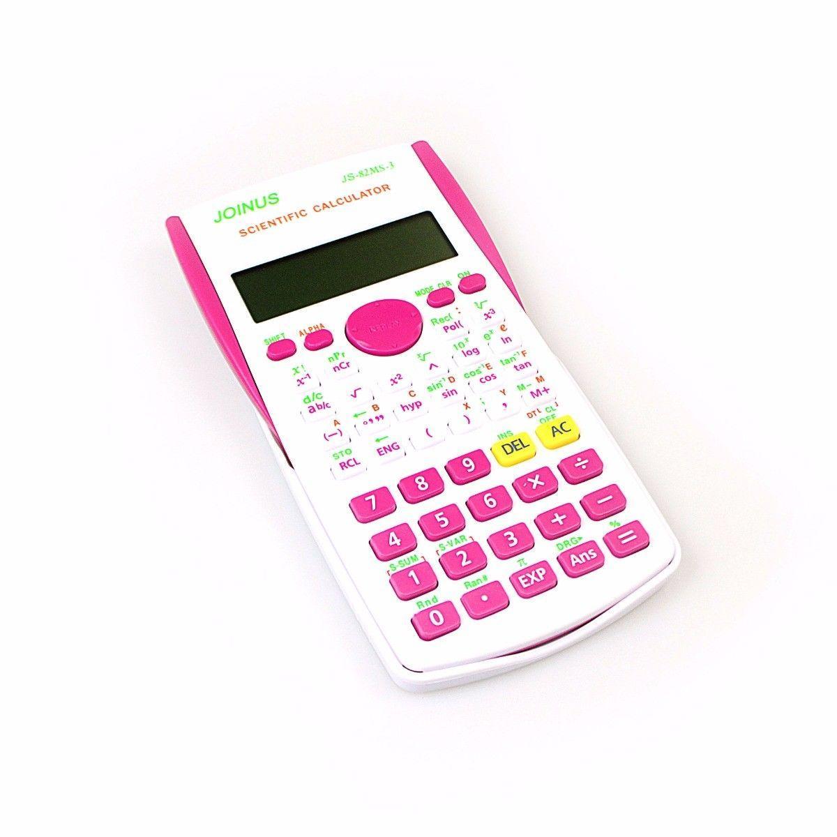 Plastic Scientific Calculator, Assorted Colours – SKU 0706