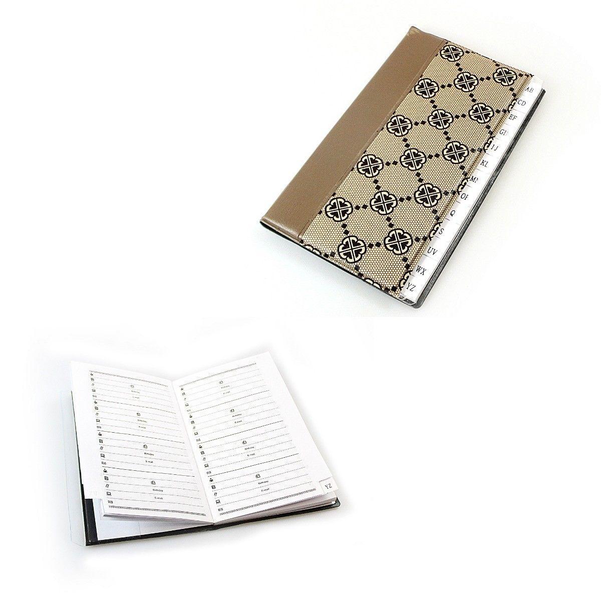 Address Book A6 Size Assorted Colours 0739