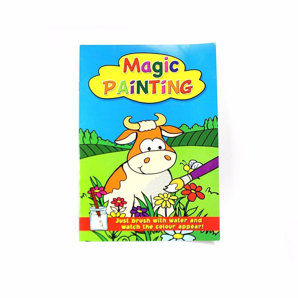 Children's Craft Magic Painting Book 1 & 2 A4 Size P2165