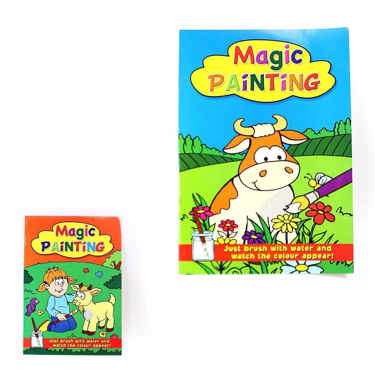 Children's Craft Magic Painting Book 1 & 2 A4 Size P2165