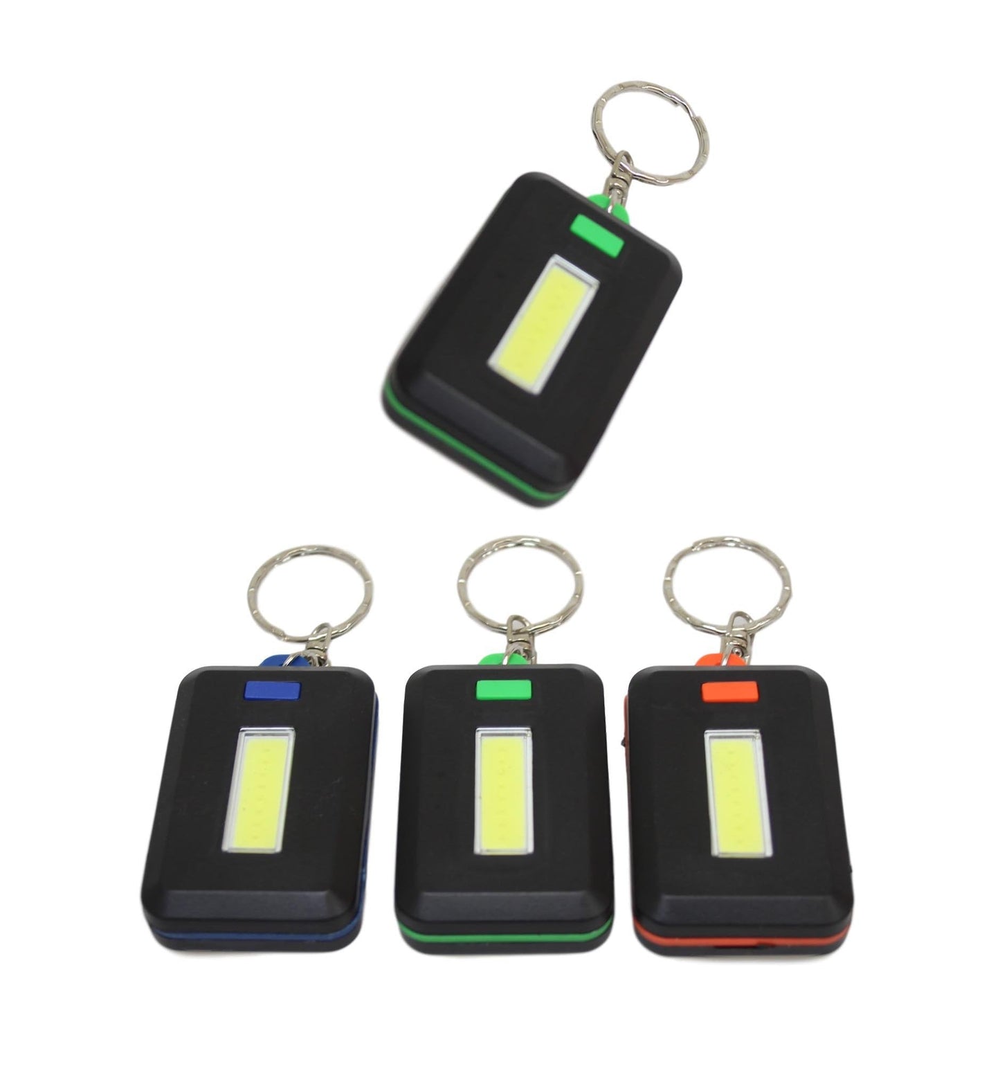 Mini Portable LED Light Keychain Lamp Flashlight 6 cm Assorted Colours 5763 A