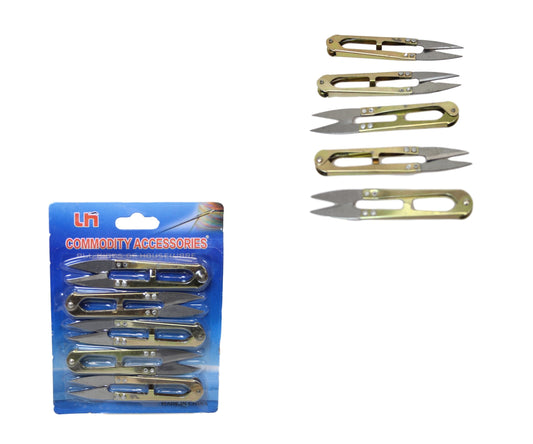 Mini Precision Sewing Cut Scissors 10cm Pack of 5 5776 A