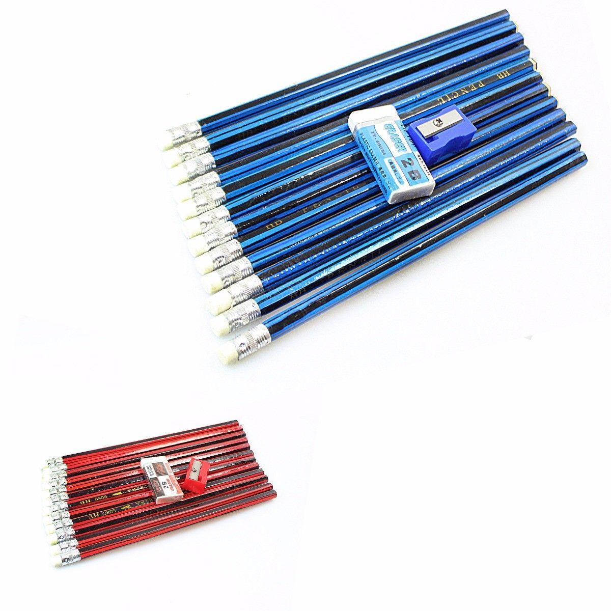 Children's Pencils Pack of 12 Assorted Colours 1546 / 6890