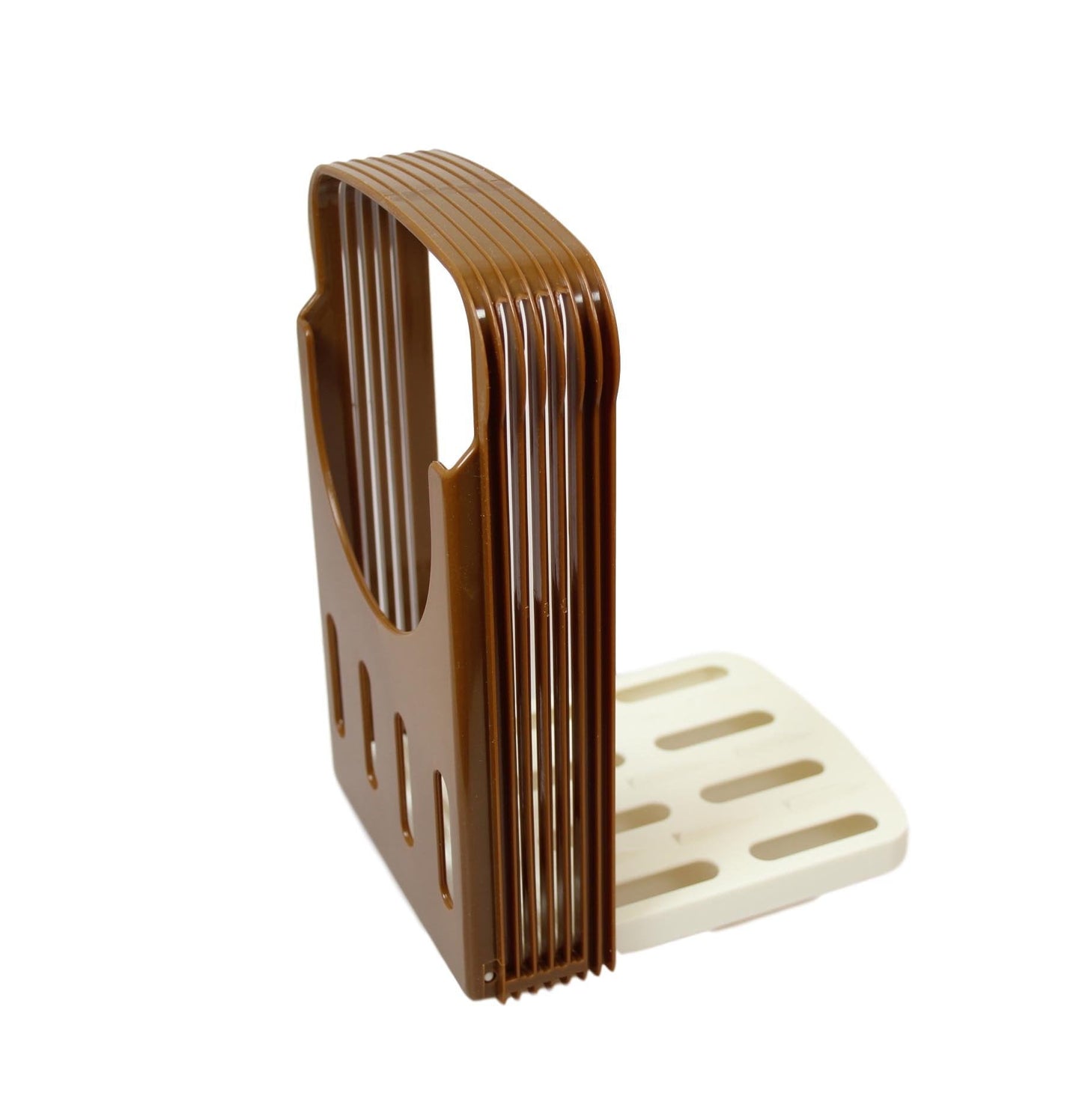 Plastic Bread Slicer Collapsible Design 4 Thickness Slice Options 30mm/24mm/20mm/15mm 5825