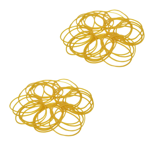 Brown Rubber Bands Natural Elastic Bands Art Crafts Home School Pack 5938