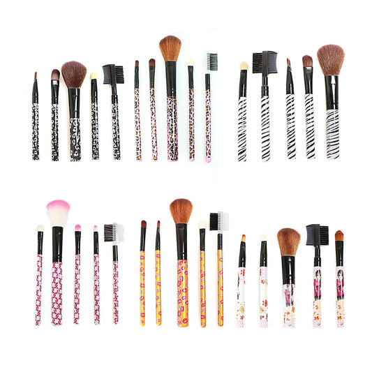 Makeup Cosmetic Brush Set of 5 Assorted Designs 2236