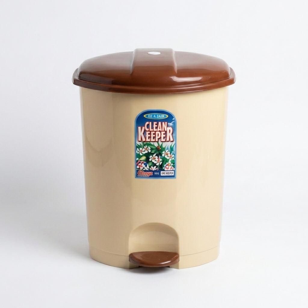 50 Litre Pedal Bin Stainless Steel Kitchen Waste Rubbish Clean Keeper Mixed Colour SKU D01015/PB50