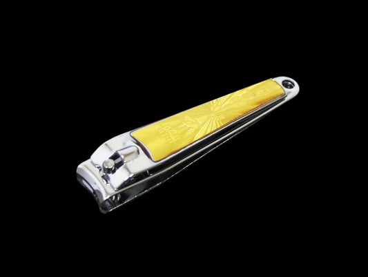 1 Pc Stainless Steel Heavy Duty Hand Toe Nail Cutter Gold Chrome Design Nail Cutter 10cm 6057