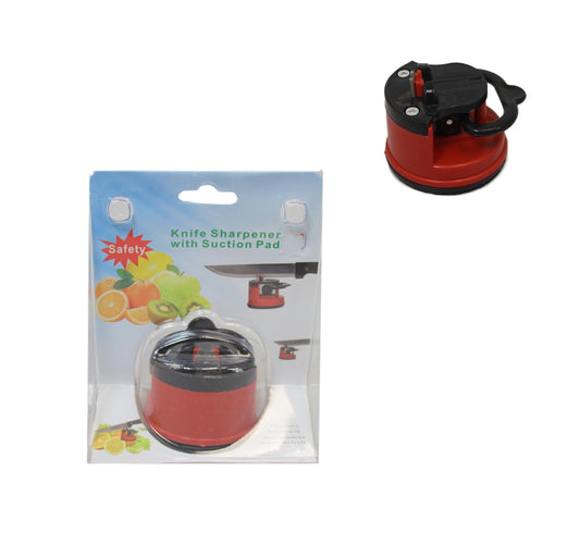 Kitchen Knife Sharpener with Suction Pad Assorted Colours 6161