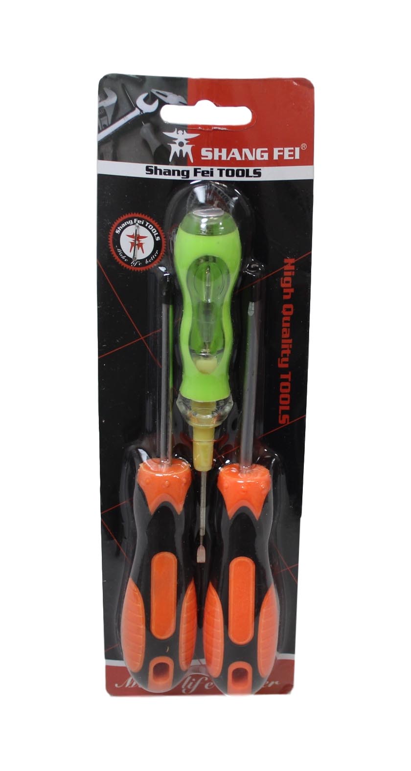 Electrical Voltage Tester and Screwdriver Set of 3 6173
