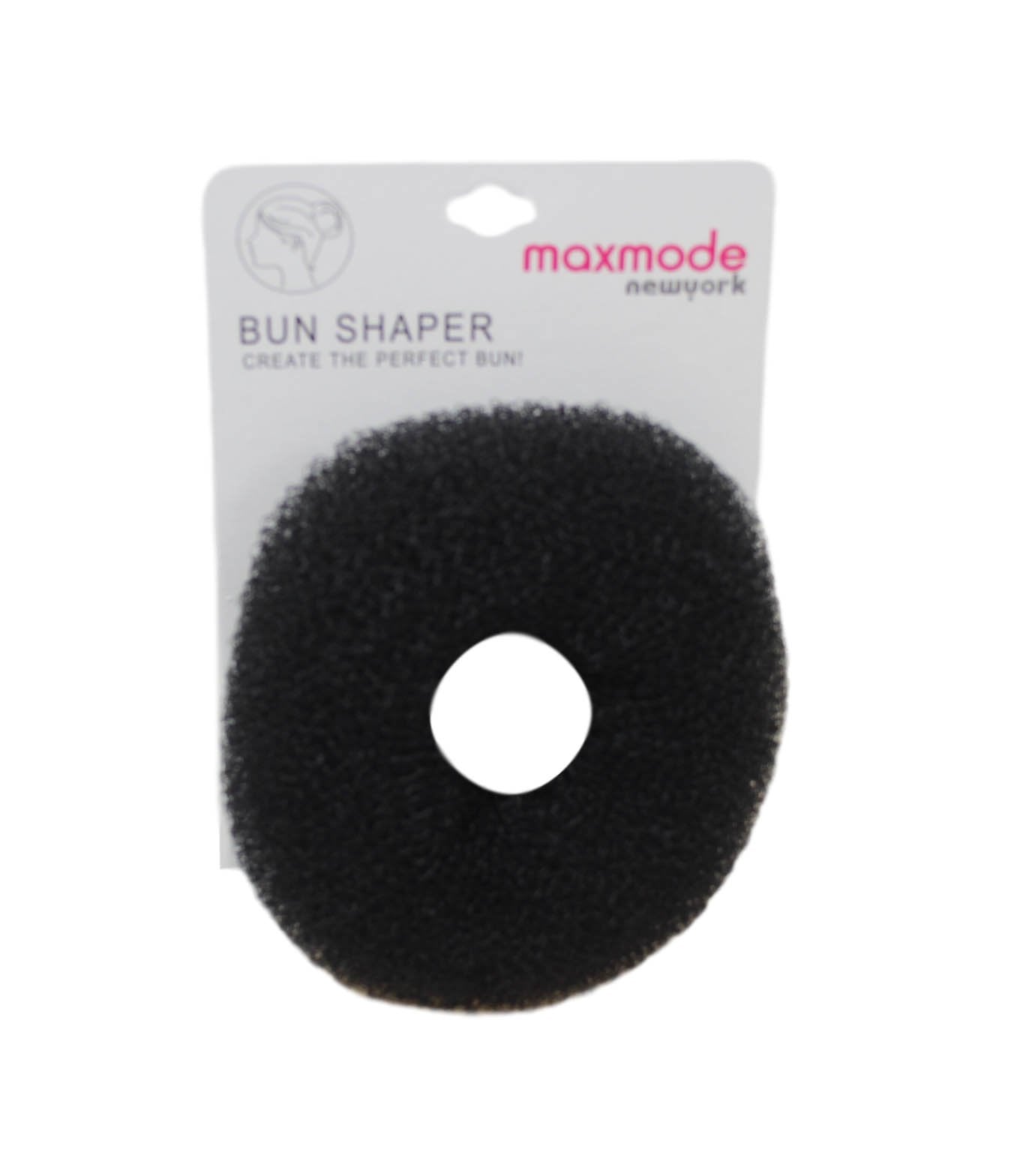 Mesh Hair Bun Styler Donut Former Ring 10cm Assorted Colours 6235